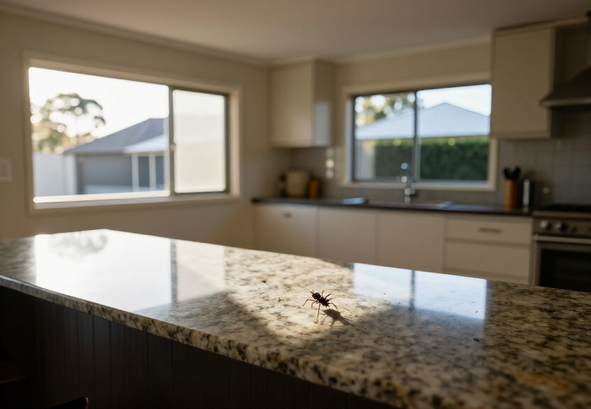 Spider-free roof void in Jannali after treatment